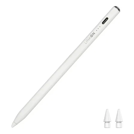Lapiz touch Tactil Linkon Stylus Para Apple iPad Palm Rejec - Color Blanco