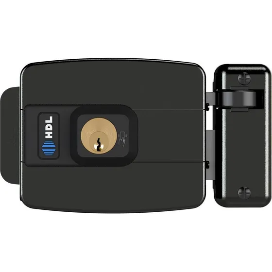 Fechadura Hdl C 90 Rfid Tag Preta Abre Fora Cor Preto
