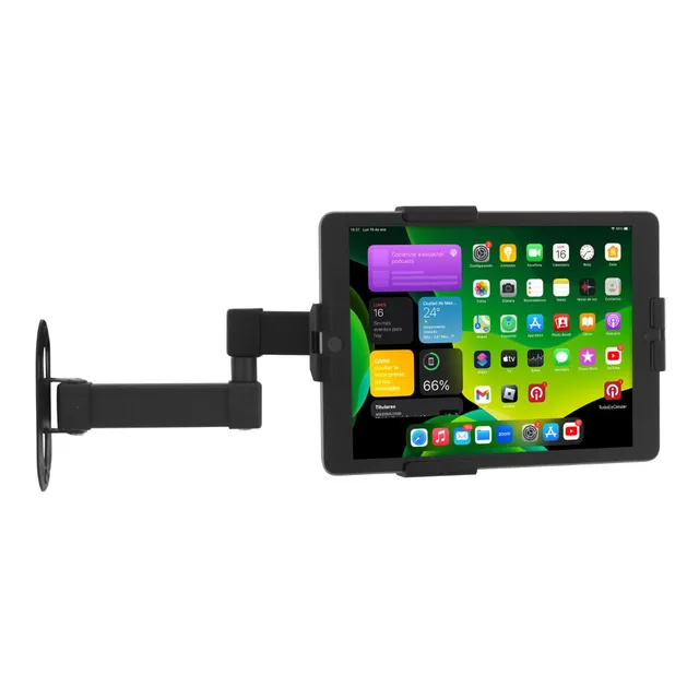 Soporte Brazo Pared Antirrobo Para iPad Y Tabletas De 8 A 11