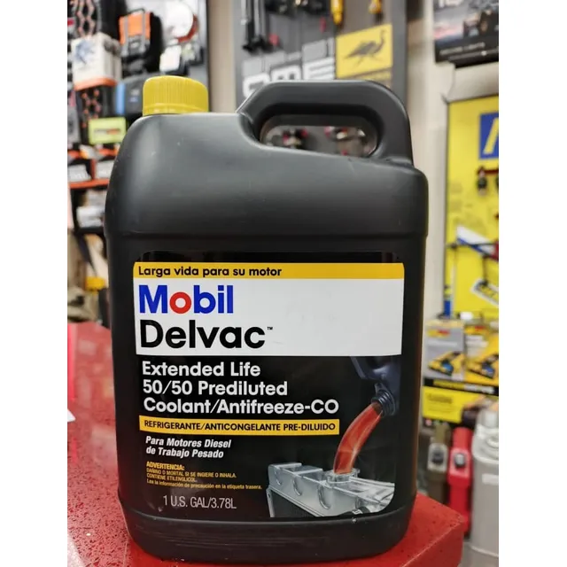Refrigerante Mobil Delvac 50/50 Pre-diluido