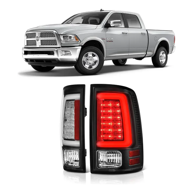 Lanterna Traseira Fumê Led Dodge Ram 2500 2012 Até 2018
