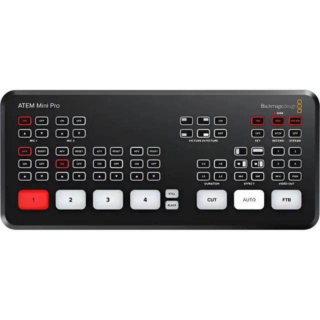 Switcher Blackmagic Design Atem Mini Studio PRO Color Negro