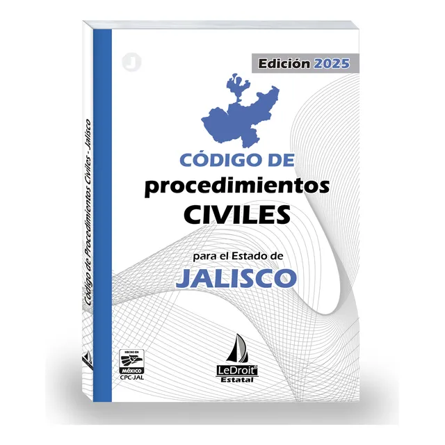 Código De Procedimientos Civiles Jalisco 2025 - Ledroit