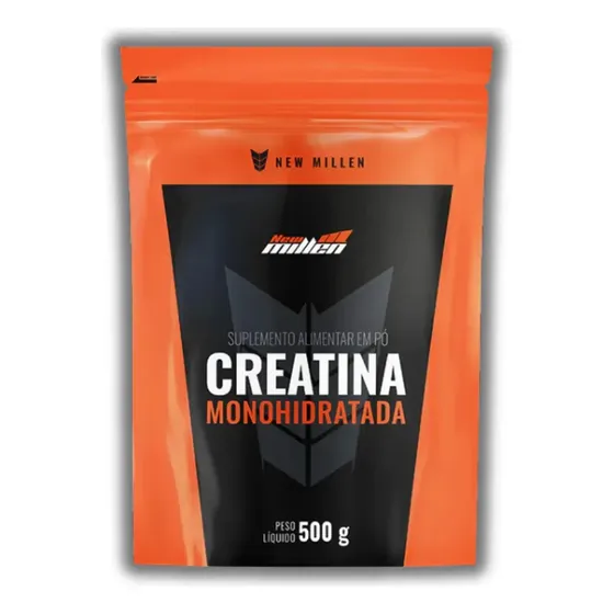 Creatina Monohidratada New Millen Sem Sabor 500g