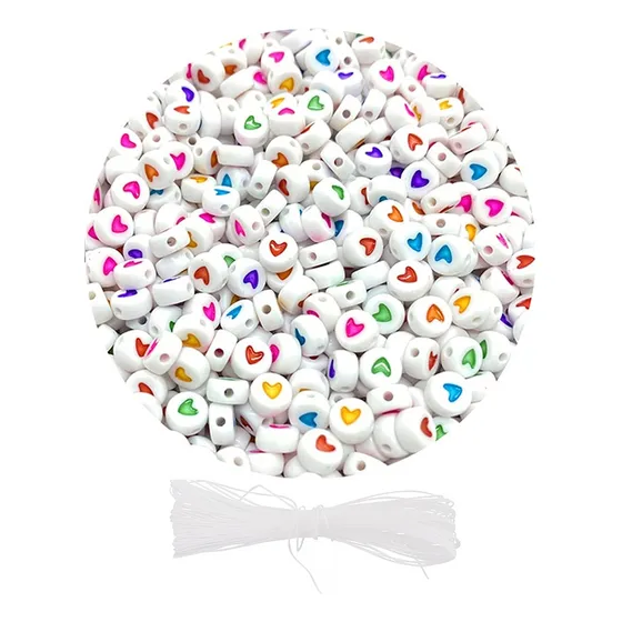 Letras De Acrílico Cuentas Para Bisutería Pulseras Collares
