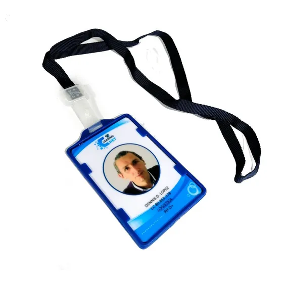 Carnet En Pvc Con Portacarnet  Personalizado