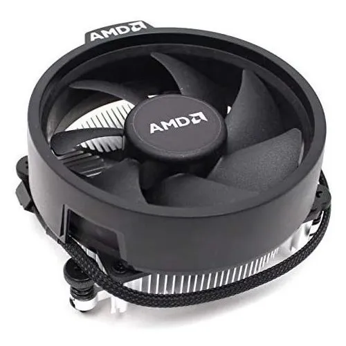 Cooler Am4 Amd Wraith Stealth, empaquetado y LED negro