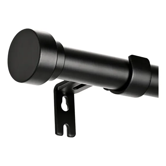 Kkluv® Barra Para Cortina Cortineros De Metal Ajustable De 80 A 152cm Para Continas Black Out, Cortineros Modernos Decorativas Con Soporte Para Sala De Estar, Dormitorio, Baño,trabajo Pesado Máx 22kg