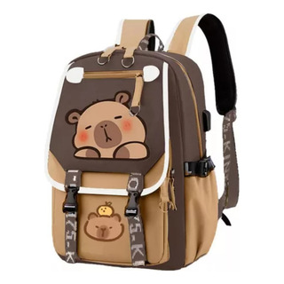 Mochila Capibara 2024 New, Mochila Kawaii Carpincho Mochila Capibara 2024 New, Mochila Kawaii Carpincho