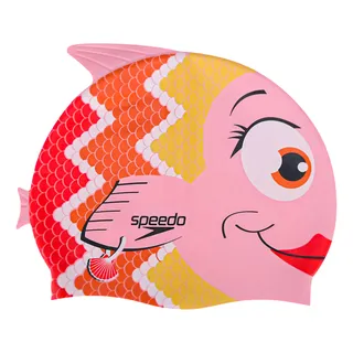 Touca De Silicone Para Natação Infantil Speedo Fish Cap Touca De Silicone Para Natação Infantil Speedo Fish Cap