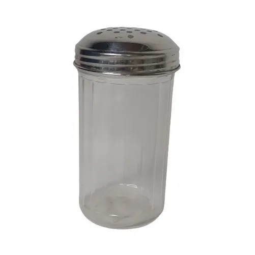 Azucarero Con Tapa De Metal Grande
