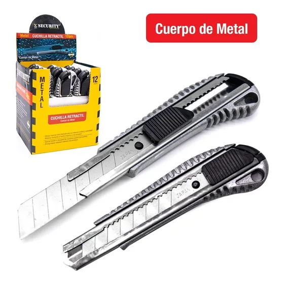Exacto Cuchilla Metalico Security (pack X 2)