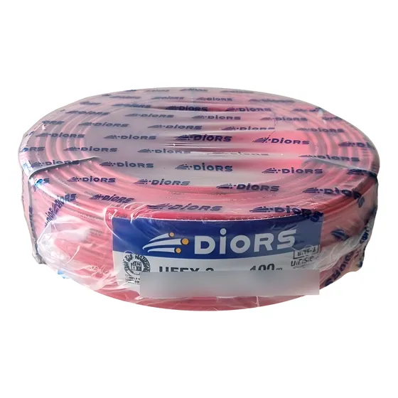 Cable Unipolar Rojo 2mm Diors X 100mts U R U