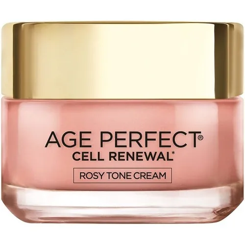 Crema hidratante L´Oréal Paris Age Perfect Cell Renewal en tono rosado