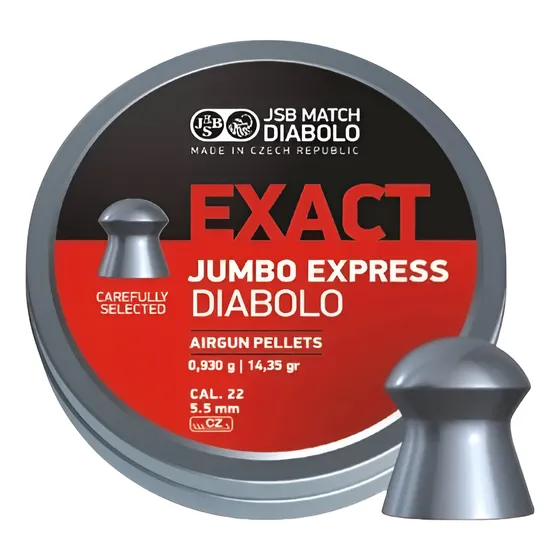 Poston Jsb Exact Jumbo Express Diabolo 5.5 Mm 14.35gr 500 Un