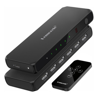 Lemorele Switch Conmutador Hdmi 4k Hd 5a1 Con Control Remoto Lemorele Switch Conmutador Hdmi 4k Hd 5a1 Con Control Remoto