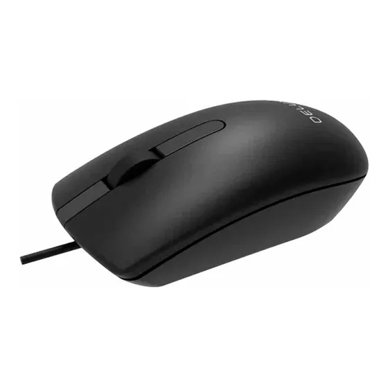 Mouse Alámbrico Delux  Usb M322 Negro