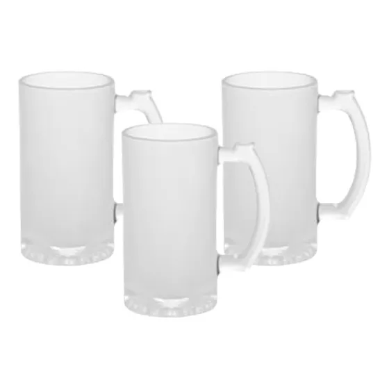 Pack 3 Jarras Cerveceras Glaseada