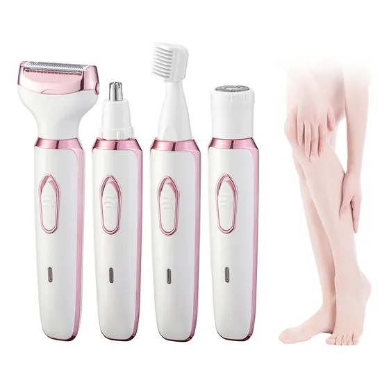 Depiladora Eléctrica Depiladora Facial Depiladora Para Mujer Recargable 4 En 1 Arranca Vello Sin Dolor Depiladora Yes Elimina Vello Corporal Y Cejas