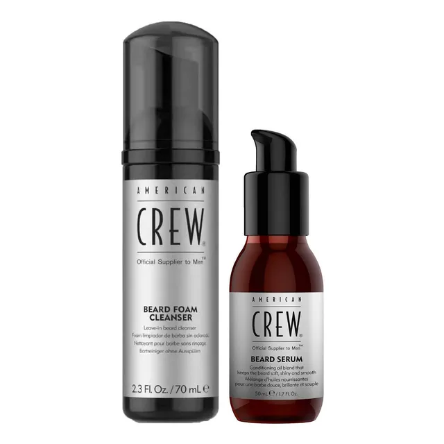 Espuma Beard Foam + Aceite Para Barba American Crew Men