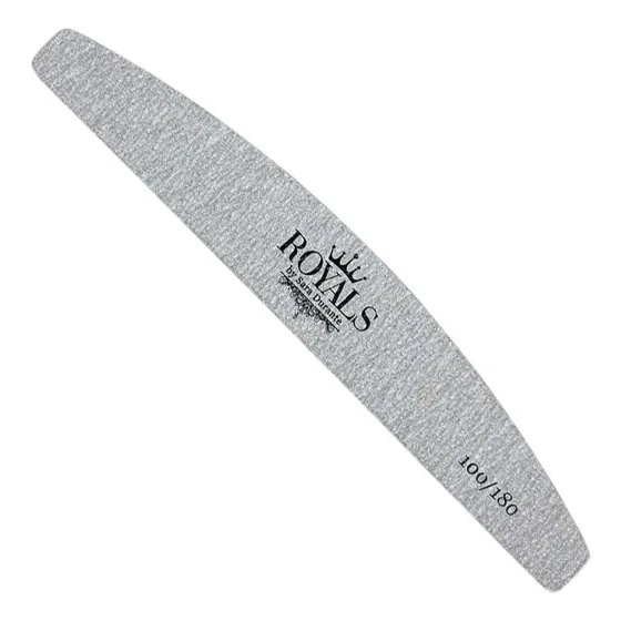 Lima De Uñas Royals Zebra Profesional 100/180 Gramos 17,5cm