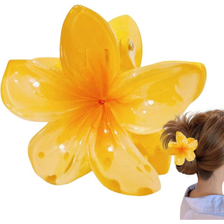 Pinza Para El Cabello Pequeña Con Diseño De Flores Hawaianas Pinza Para El Cabello Pequeña Con Diseño De Flores Hawaianas