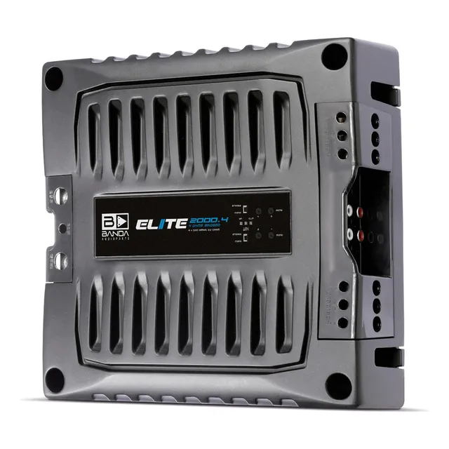 Módulo Banda Elite 2000.4 Potência 2000 Wrms 2 Ohms 4 Canais Bridge 4 Ohms