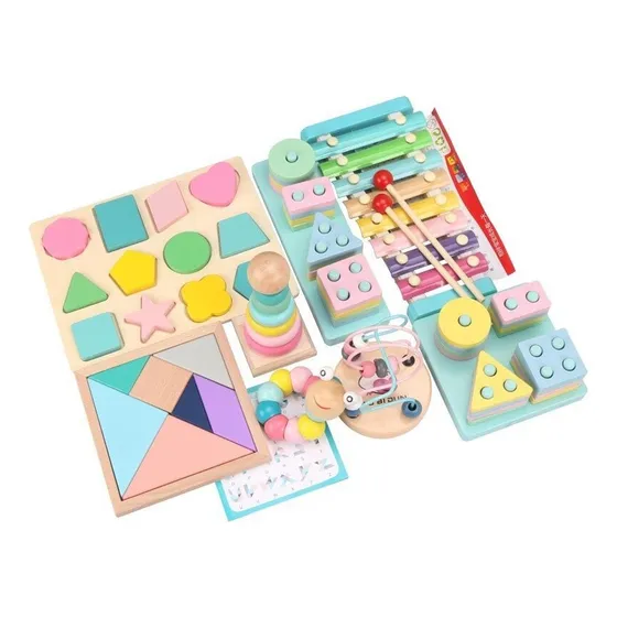 Juego Aprendizaje Bebes Educacional Didactico Figuras
