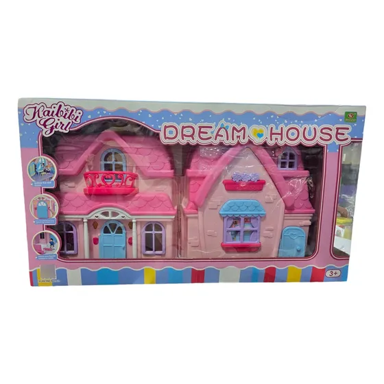 Casa De Juguete Gd Para Niña Con Accesorios  Sonido/luces