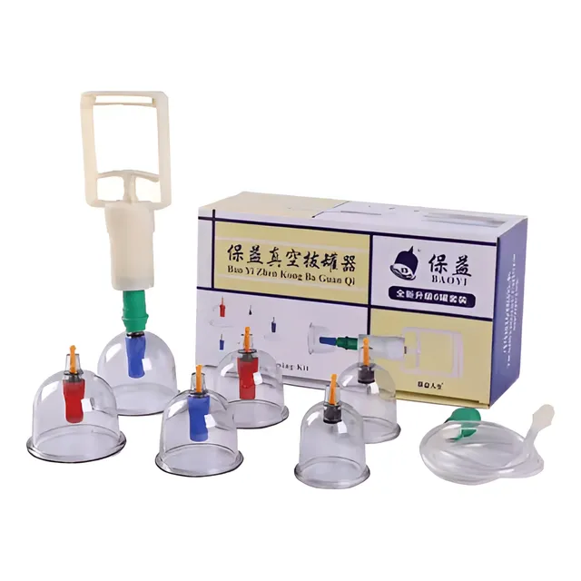 Set Ventosas Cupping X 6 Und