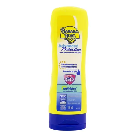 Protetor Solar Advanced Protection Fps 50 Banana Boat Frasco 180ml