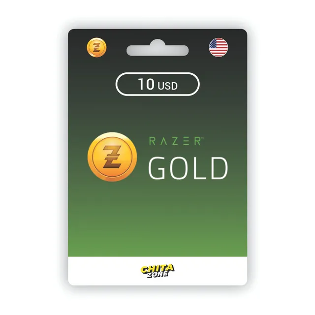 Tarjeta Razer Gold Gift Card 10 Usd