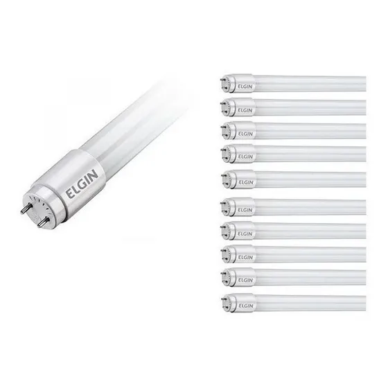 Kit 35 Lampadas Led Tubular 9w 60cm T8 Branco Frio