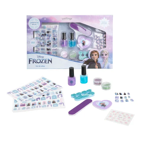 Set Uñas Juego De Belleza Nenas Manicura Infantil Decoracion