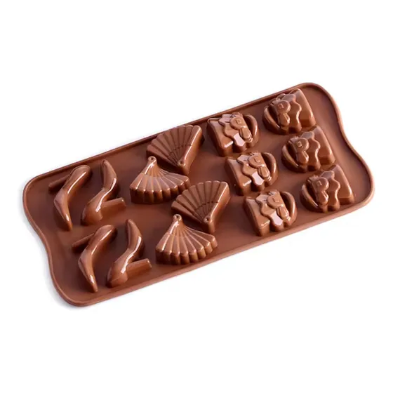 Molde Silicona Para Bombones Reposteria Chocolate