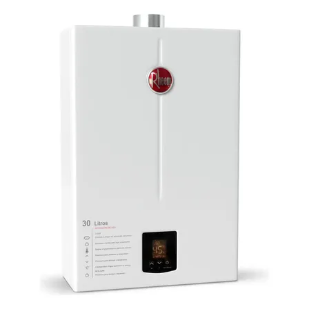 Aquecedor 30 Litros Digital Rheem Ef GLP