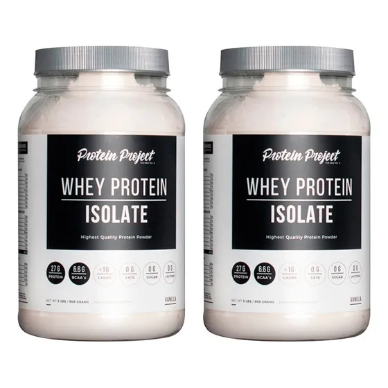 Proteina Isolate Protein Project X 2 Unidades Sabor Vainilla