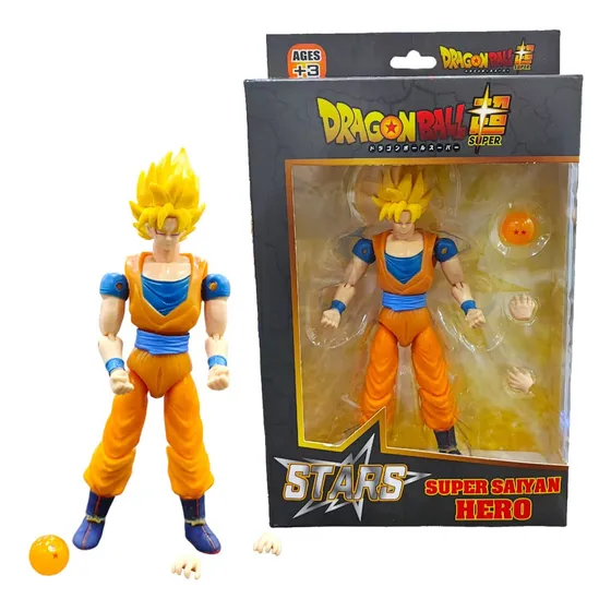 Muñeco De Dragon Ball Super Articulados Goku Vegeta Anime