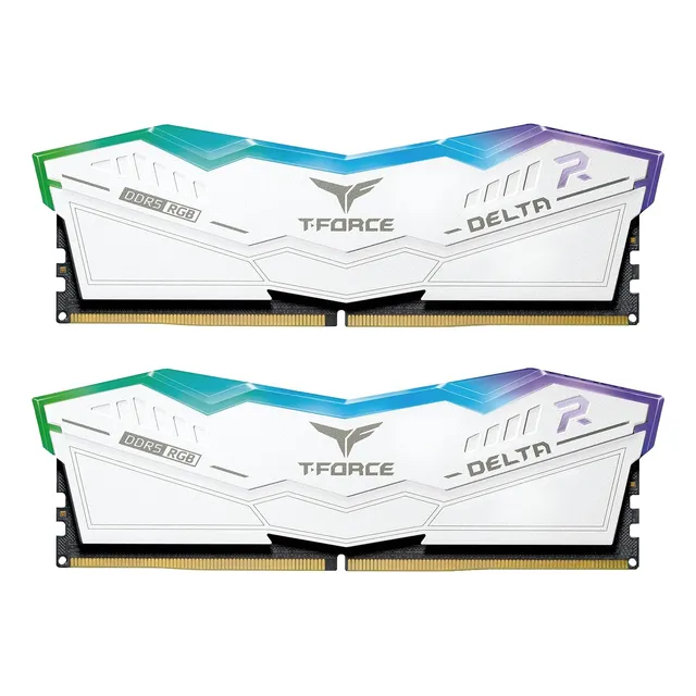 Kit Teamgroup T-force Delta Rgb Ddr5 De 32 Gb (2 X 16 Gb)...
