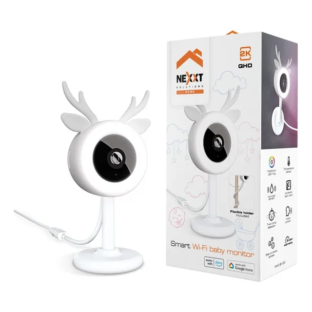 Monitor Inteligente Wifi Para Bebé Nexxt Circuit Shop 