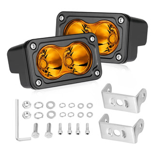 Cápsulas Led Ámbar, Akd Part, Luz De Conducción Led De 3 Pul Cápsulas Led Ámbar, Akd Part, Luz De Conducción Led De 3 Pul