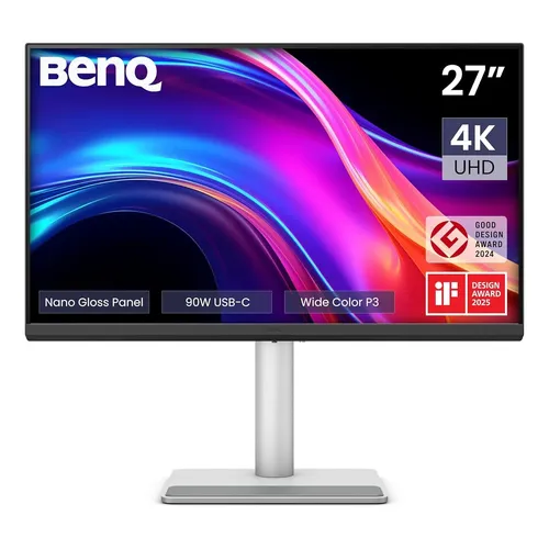 Benq Monitor Benq 27 Ma270u 4k Para Macbook® Pro/air, 2 X U Branco