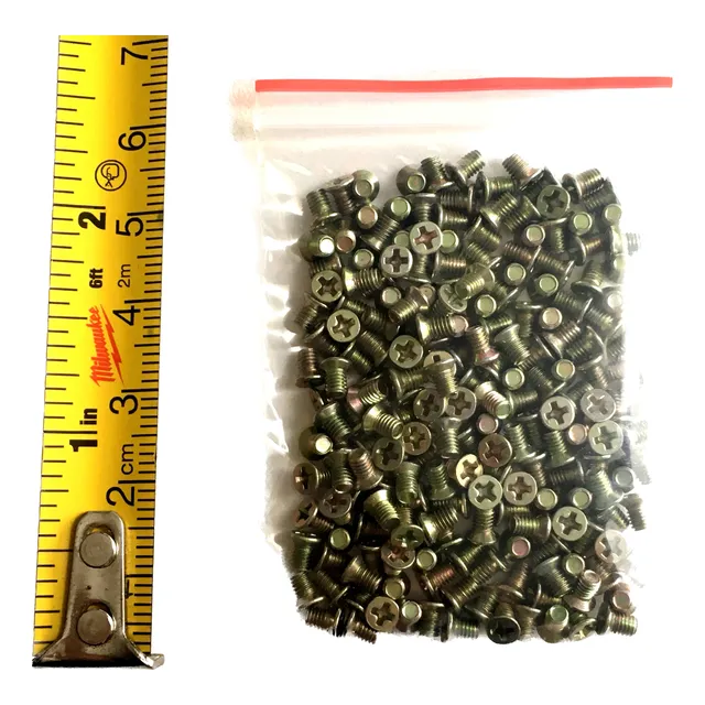 200 Mini Tornillos M2.6x4 (2.6x4mm) Para Modelismo, Laptops