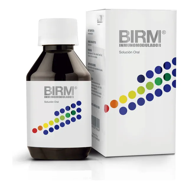 Birm Inmunomodulador Jarabe 120 Ml Sistema Inmunologico Defensas