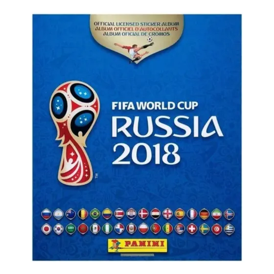 Pack Álbum + 20 Sobres  Mundial De Rusia 2018 Panini