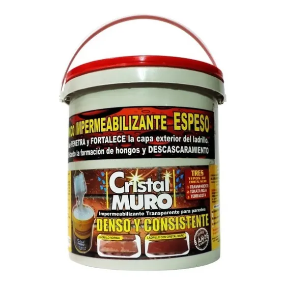 Impermeabilizante Ladrilo 1/4 Cristalmuro 8 Años 3 Colors 