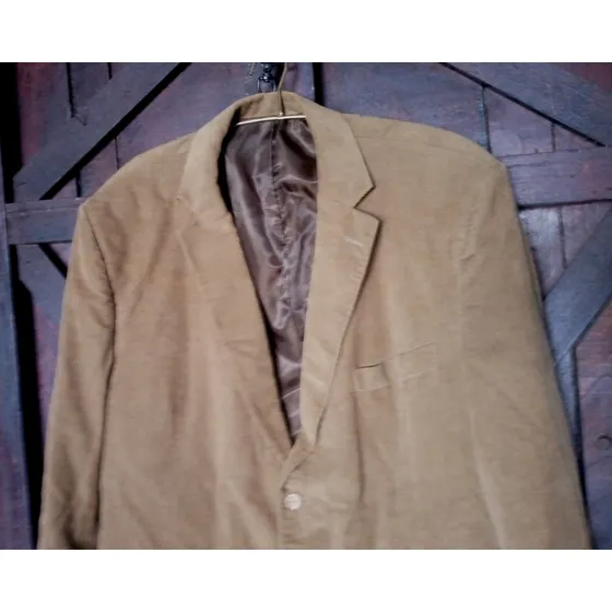 Saco,chaqueta,blazer Caballero Pana Acanalada.usada.buen Edo