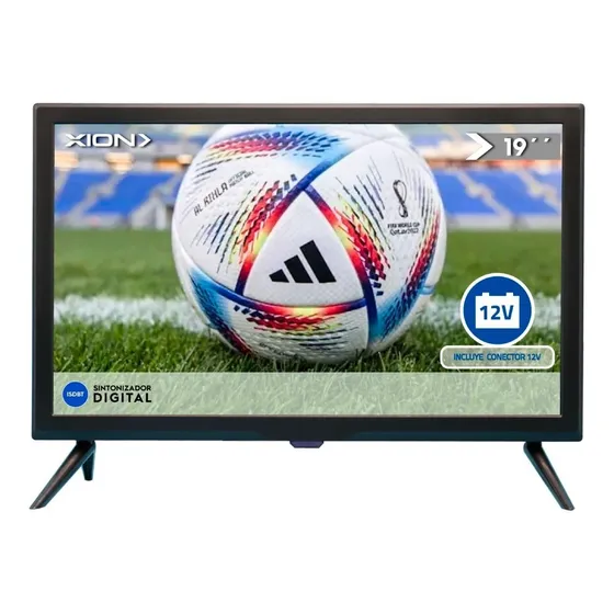 Tv/monitor Led 19  Hd Xion 12v Con Isdbt Js Ltda