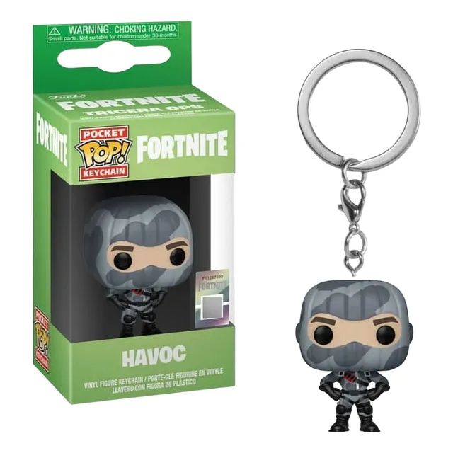 Llavero Funko Pop Fortnite Keychain Verde Havoc