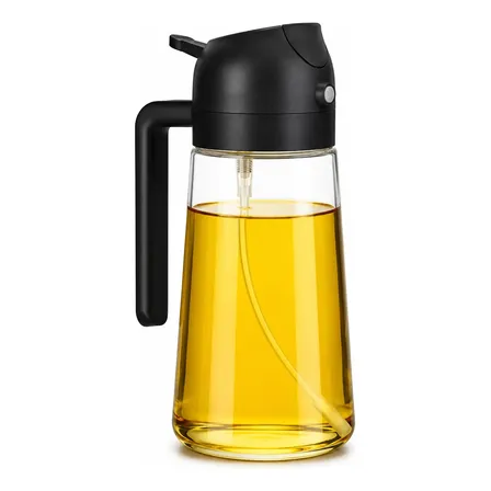 Porta Azeite Vinagre Spray Vidro Azeiteiro Galheteiro Cor Sortida